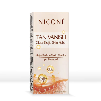 Niconi Tan Vanish Gluta - Kojic Skin Polish 180g - lifeGlow