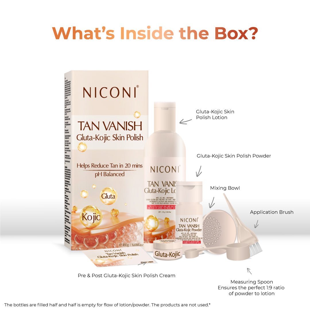 Niconi Tan Vanish Gluta - Kojic Skin Polish 180g - lifeGlow