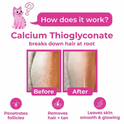 MEEOW 10 - Min Hair Removal Mask - lifeGlow